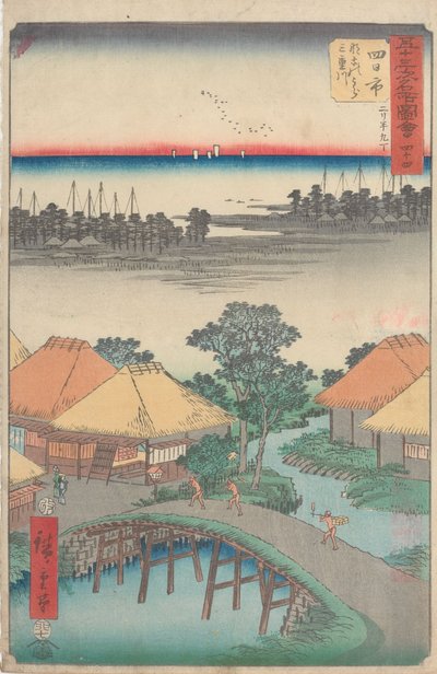  door Utagawa Hiroshige