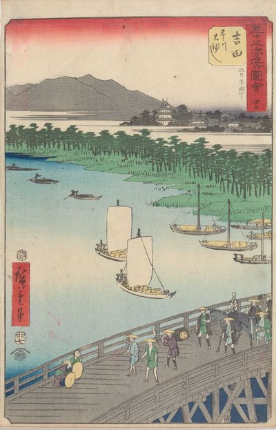  door Utagawa Hiroshige
