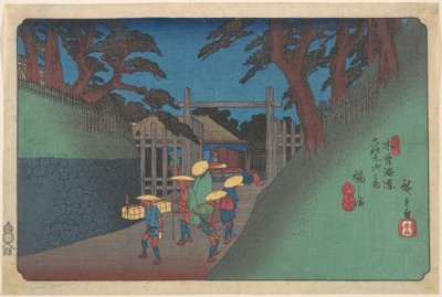 door Utagawa Hiroshige