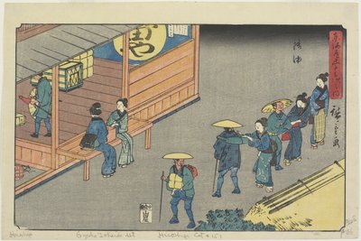 Goyu, 1841-1842 door Utagawa Hiroshige