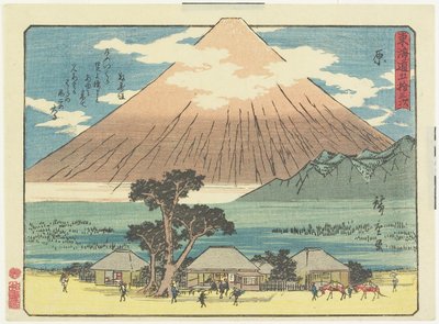 Hara, 1837-1844 door Utagawa Hiroshige