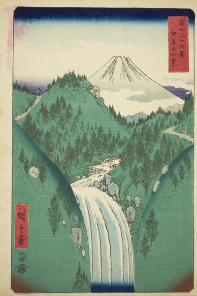 In de bergen van de provincie Izu, uit de serie 