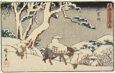 Ishiyakushi, 1841-42 door Utagawa Hiroshige