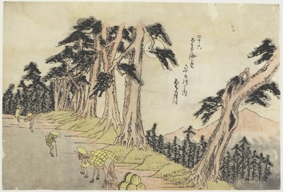 Nr.26 Mochizuki, 1830-1844 door Utagawa Hiroshige