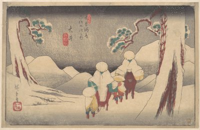  door Utagawa Hiroshige