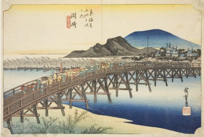 Okazaki: Yahagi-brug, uit de serie 