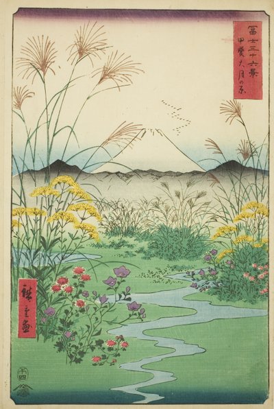 Otsuki Vlakte in de Kai Provincie, uit de serie 