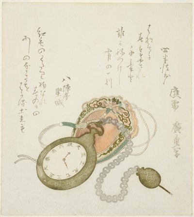 Zakhorloge door Utagawa Hiroshige
