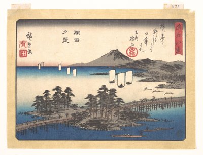 door Utagawa Hiroshige