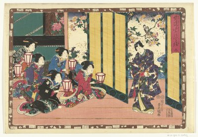 Hoofdstuk 9 Getrouwe afbeeldingen van de Schitterende Prins (serie titel) door Utagawa Kunisada (I)