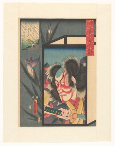 De vijfde maand, Gorô Tokimune door Utagawa Kunisada (I)