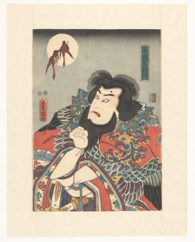 De nieuwe Taira keizer Masakado door Utagawa Kunisada (I)