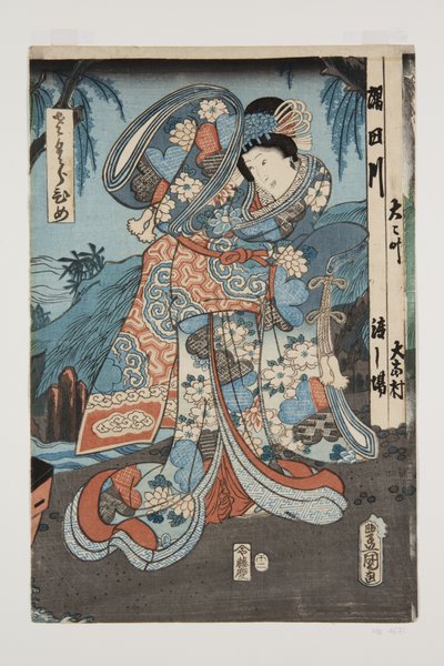 Prinses door Utagawa Kunisada