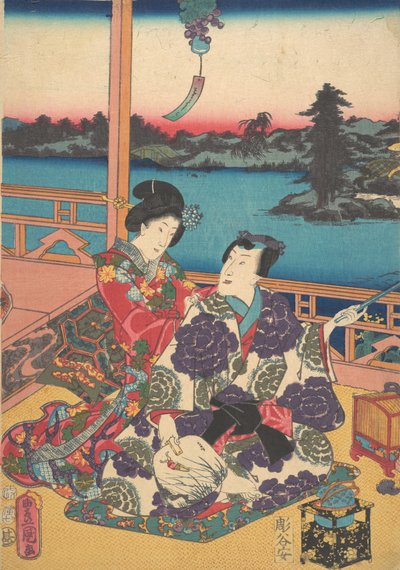 Afdruk door Utagawa Kunisada