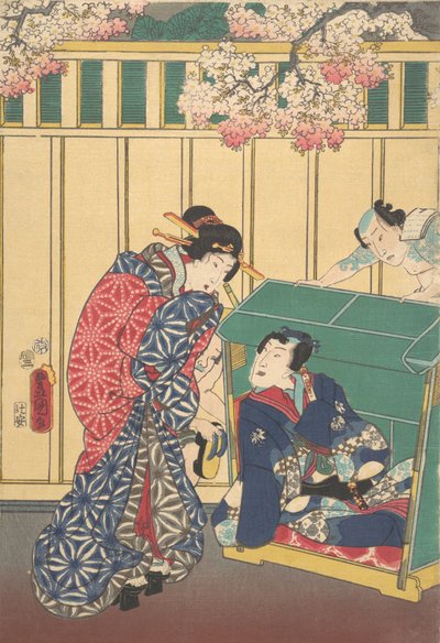 Afdruk door Utagawa Kunisada
