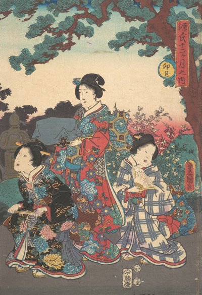 Print door Utagawa Kunisada