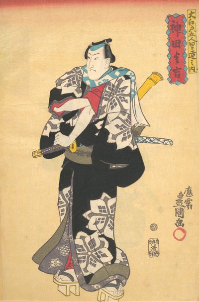 Prent, 19e eeuw door Utagawa Kunisada