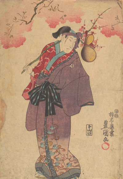 Prent, 19e eeuw door Utagawa Kunisada