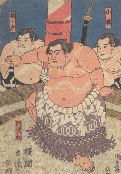 Print, 19e eeuw door Utagawa Kunisada