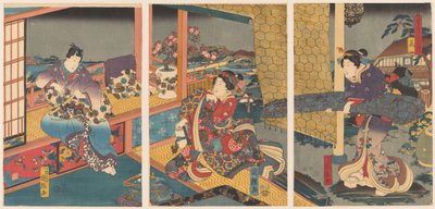 Bloemen door Utagawa Kuniteru