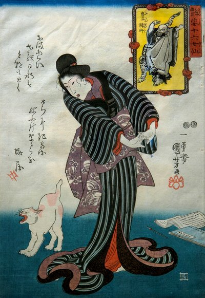Bukan door Utagawa Kuniyoshi