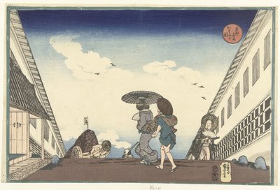 Kasumigaseki door Utagawa Kuniyoshi