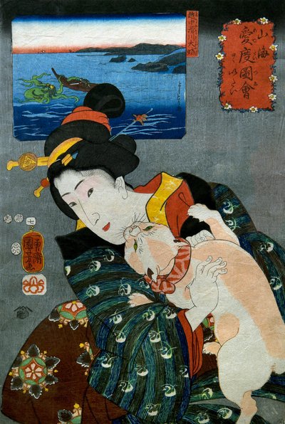 Nee door Utagawa Kuniyoshi