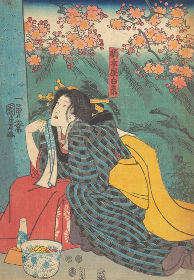 Prent, 19e eeuw door Utagawa Kuniyoshi