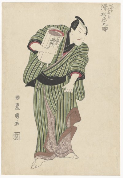 Sawamura Gennosuke door Utagawa Toyokuni (I)