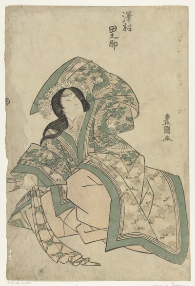 Sawamura Tanosuke door Utagawa Toyokuni (I)