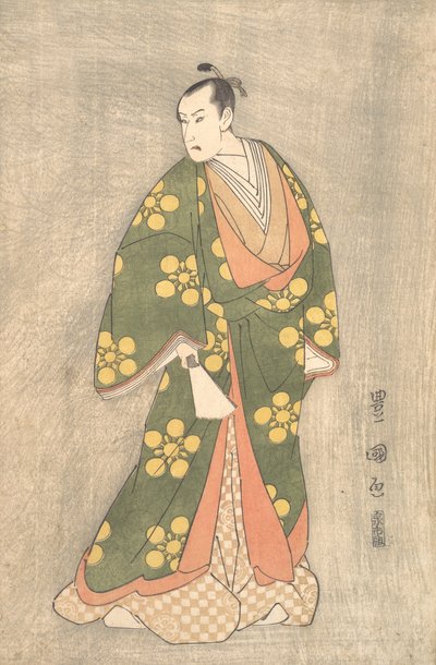 Bando Hikosaburo III in de Rol van Sugawara no Michizane, ca. 1796 door Utagawa Toyokuni I