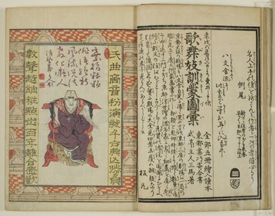 Yakusha Sangai Kyo door Utagawa Toyokuni I