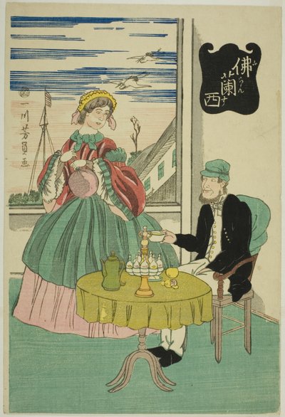 Frans (Furansu) door Utagawa Yoshikazu