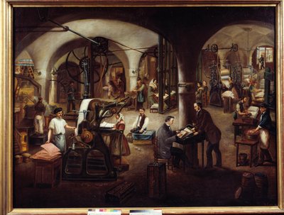 De fabriek Camoin in de rue d