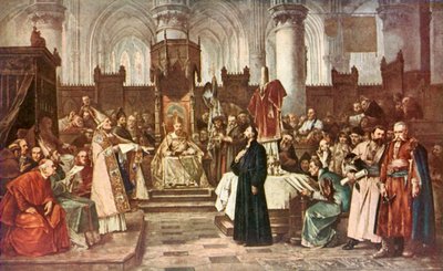  door Vaclav (1851-1901) (after) Brozik