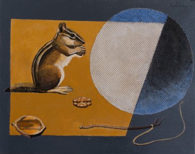 Chipmunk Ontsnapt De Val door Vadym Vaskovsky