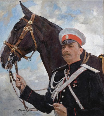 Portret van Prins Felix Yusupov, Graaf Sumarokov-Elston door Valentin Aleksandrovich Serov
