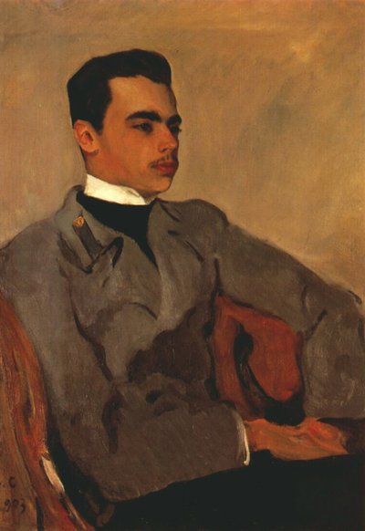 Portret van prins Nikolay Yusupov, graaf Sumarokov-Elston 1883-1908, 1903 door Valentin Aleksandrovich Serov