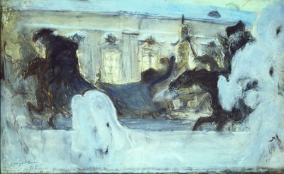 Rit van keizerin Catharina II, 1906 door Valentin Aleksandrovich Serov