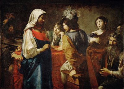 La diseuse de bonne aventure - De waarzegster ... door Valentin de Boulogne