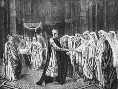 De Keuze van Theophilus door Valentine Cameron (after) Prinsep