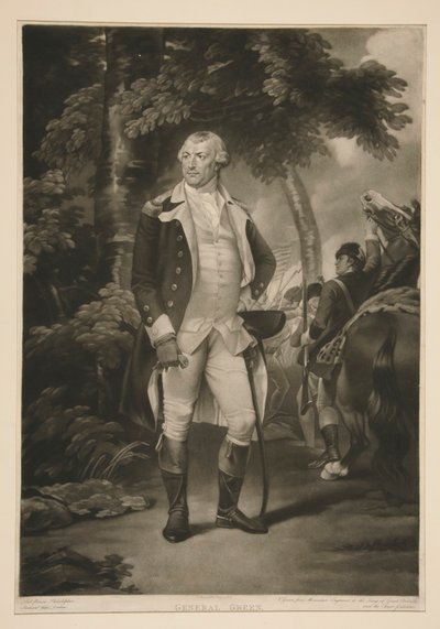 Generaal Nathanael Greene door Valentine Green