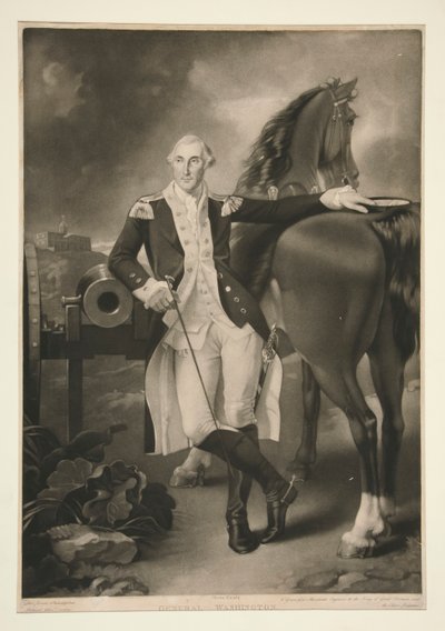 Generaal Washington door Valentine Green