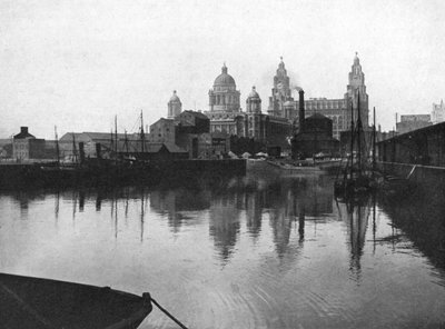 Canning Dock, Liverpool, 1924-1926 door Valentine and Sons Ltd