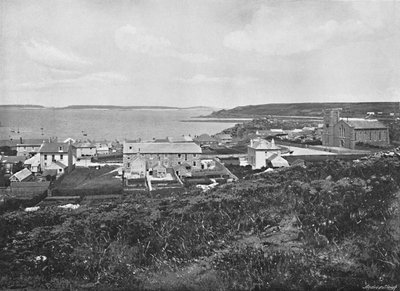 Hughtown, St. Marys, Scilly-eilanden, c1896 door Valentine and Sons Ltd