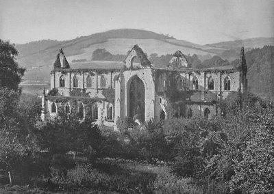 Tintern Abbey, c1896 door Valentine and Sons Ltd