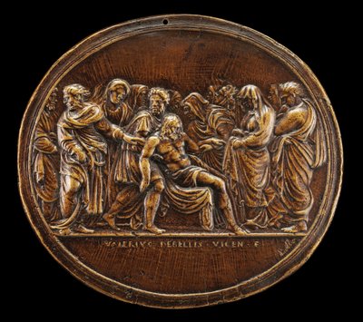 De Graflegging, 1525 of later door Valerio Belli