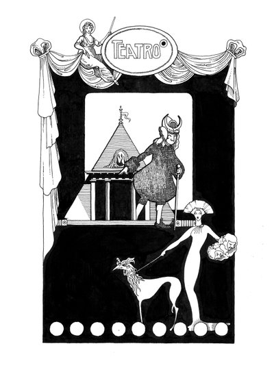 Theater, een magische tempel tussen Oost en West door Valerio Eletti