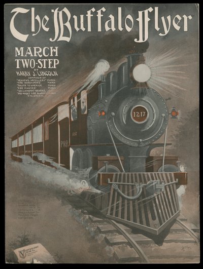 De Buffalo Flyer, ca. 1770-1959 door Vandersloot Music Publishing Company