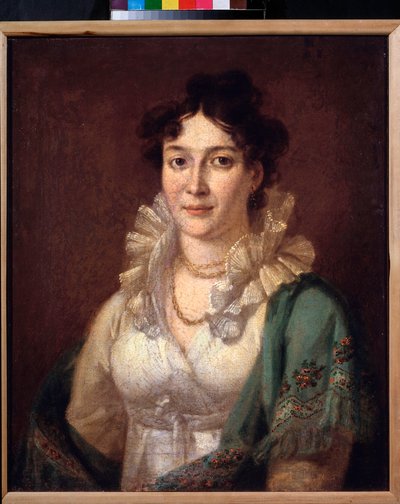 Portret van prinses Isabella de Conti door Vasili Andreevich Tropinin